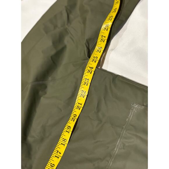 Boss Rain Coat Jacket unisex sz s Rain Jacket Hooded PVC Coat Trench Workwear - Picture 3 of 4